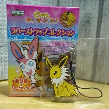 극장 한정판 썬더스 러버 스트랩 컬렉션 포켓몬 이브이 프렌즈