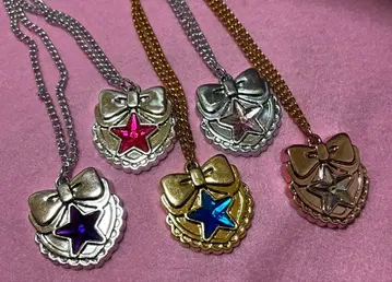 세본스타 리본 하트 도금 세트