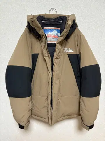 퍼스트 다운 별주 패널 숏 다운 L 사이즈