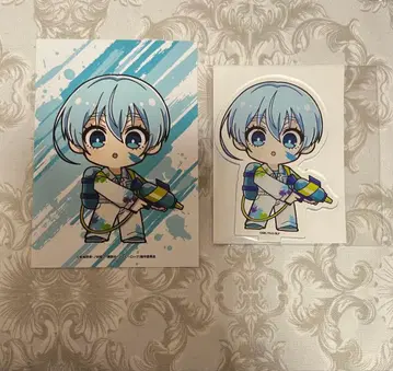 블루 록 프린세스 카페 아크릴 스탠드 브로마이드 히오리 요우