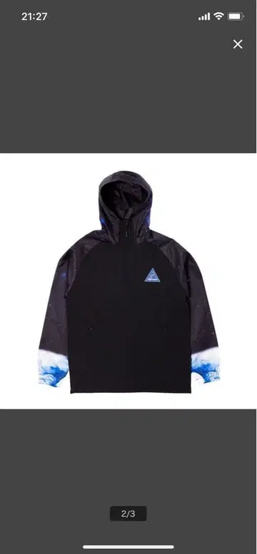 ripndip 나일론 자켓 후드 부착