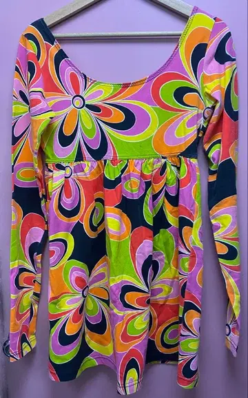 VTG! tripp nyc 사이키 패턴 원피스 Y2K