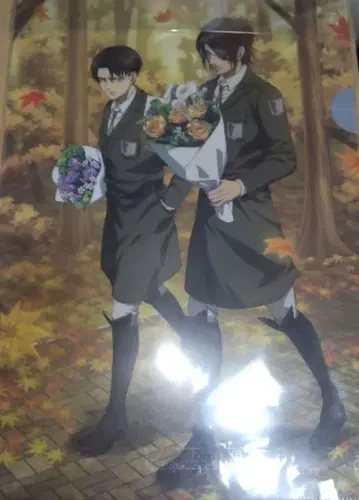 진격의 거인 클리어 파일 꽃다발 리바이 한지