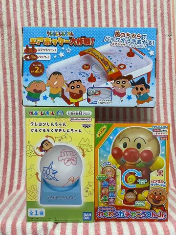 짱구는 못말려(크레용 신짱)  에어 하키 대작전 호빵맨