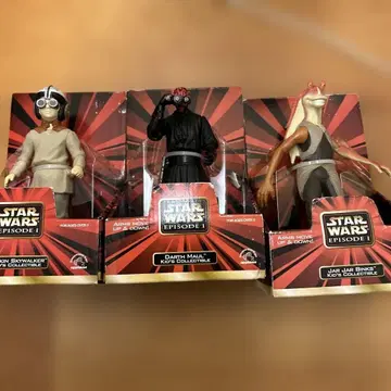 스타 워즈 에피소드 1 피규어 세트