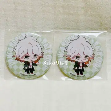 단간론파 레인코드 코마에다 나기토 카페 캔뱃지 세트