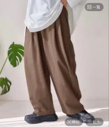 바야코 씨 스웨트 팬츠 브라운