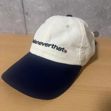 thisisneverthat 캡 아이보리/네이비