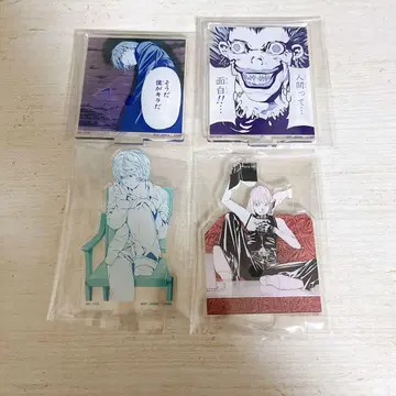 데스노트 제일복권 G상 아크릴 스탠드 야가미 라이토 4세트