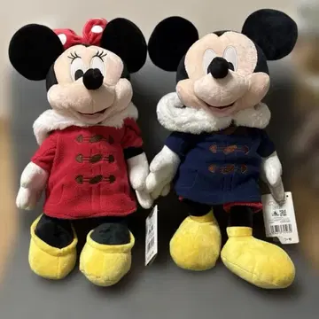 미키 미니 봉제 인형 코트 스타일