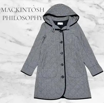 [새상품급] 매킨토시 철학 퀼팅 코트 하운드투스 사이즈 36