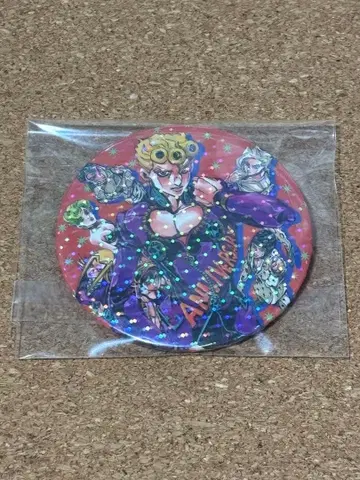죠죠의 기묘한 대모험 원작 캔뱃지 죠르노 부챠라티 미스타 홀로