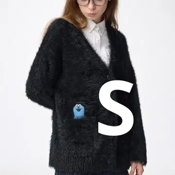 GU 퍼펫 스 오버 사이즈 가디건 S