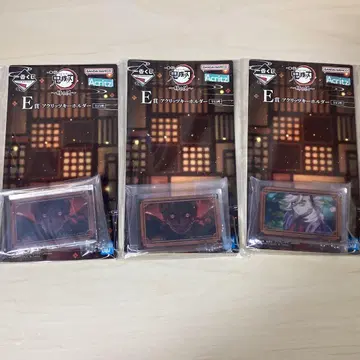 제일복권 귀멸의 칼날 키부츠지 무잔 도우마 E상 아크릴 키링