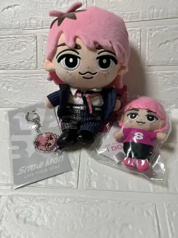 SnowMan 사쿠마 다이스케 스노치루 치비누이 아크링 키링 3종 세트