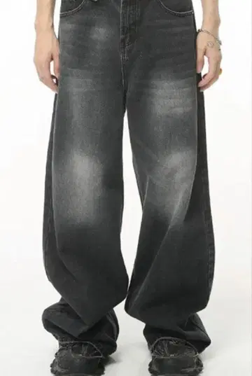 MENES 와이드 레그 데님