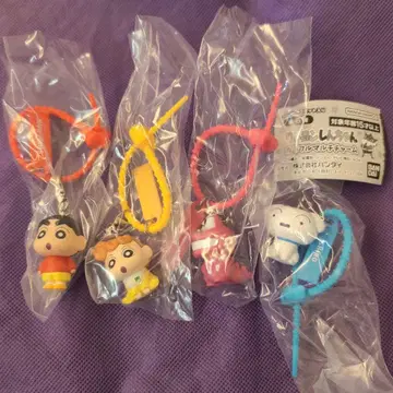 짱구는 못말려(크레용 신짱) 컬러풀 멀티 참 가챠가챠 4종 세트