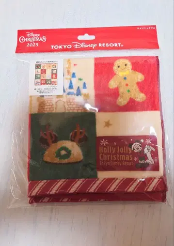 [ 익명 배송 ] 디즈니 리조트 2025 크리스마스 워시 타월