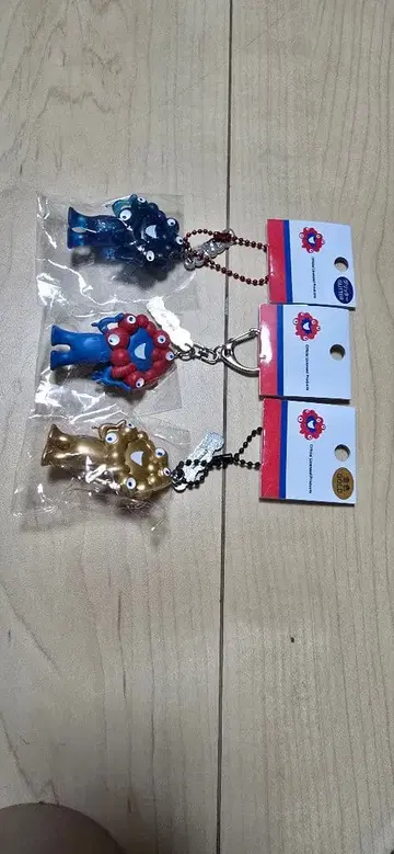 만박 미야쿠미야쿠 캐릭터 키링 3개 세트