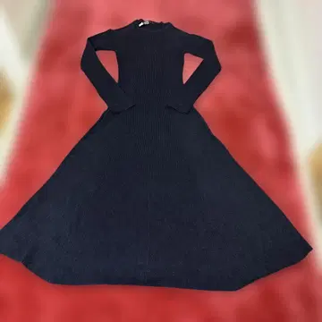 자라 신축성 긴팔 원피스 다크 네이비 클리닝 완료