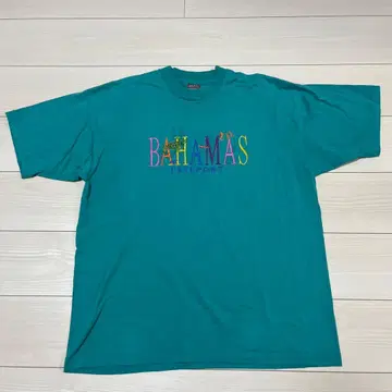 BAHAMAS FREEPORT 티셔츠 터콰이즈