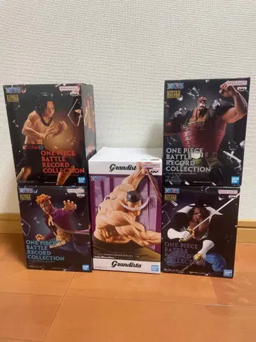 원피스 흰 수염 해적단 피규어 세트