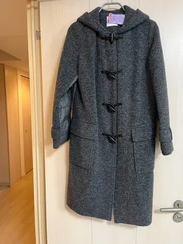 모라비토 그레이 더플 코트