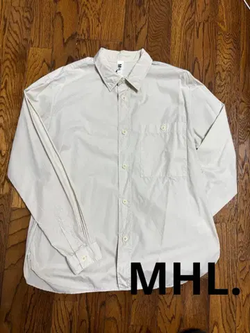 MHL. 베이지 긴팔 셔츠 L 사이즈