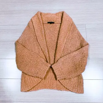 아나이 알파카 니트 가디건 볼레로 38