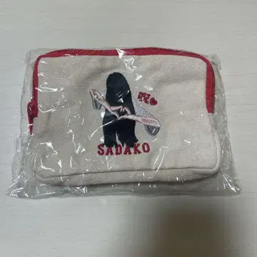 사다코 무서운 귀여운 자수 파우치 D
