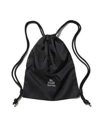 Re Fresh Service 사우나 냅색 블랙