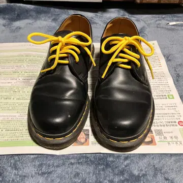 닥터마틴 블랙 가죽 신발 부츠