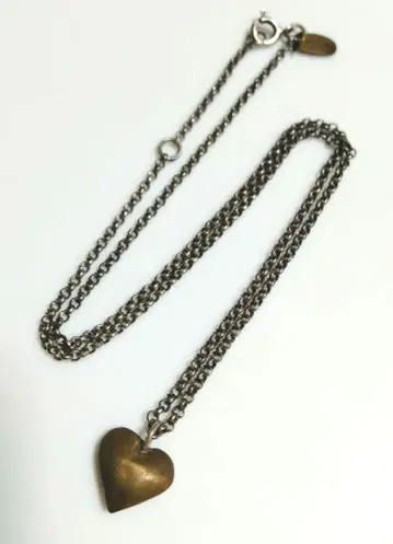 hirondelle 각인 SILVER 925 목걸이 하트 모티브