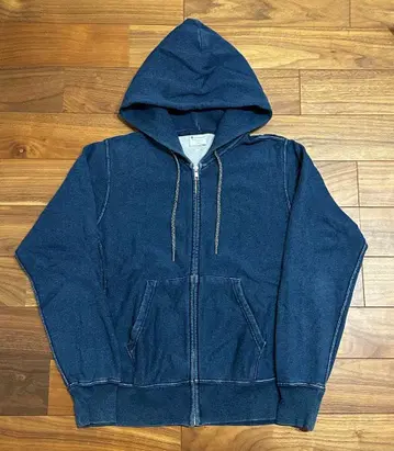 챔피온 리버스 위브 인디고 후드티 S 사이즈