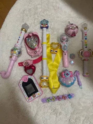 프리큐어 완구 묶음 판매 스마일 허니 배턴 등