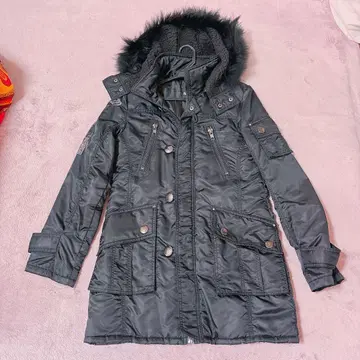 GHOST OF HARLEM 모즈 코트 아우터 여성용 블랙