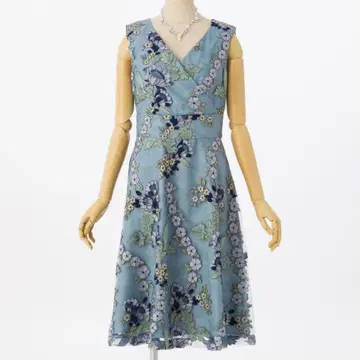 [ 새상품급 ] GRACE CONTINENTAL 멀티 플라워 튤 드레스