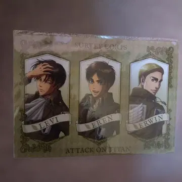 진격의 거인 A4 클리어 파일 [ 헤이세이 레트로 ]