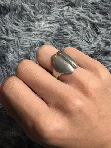 요르겐 옌센 (JORGEN JENSEN) 백랍제 반지 실버