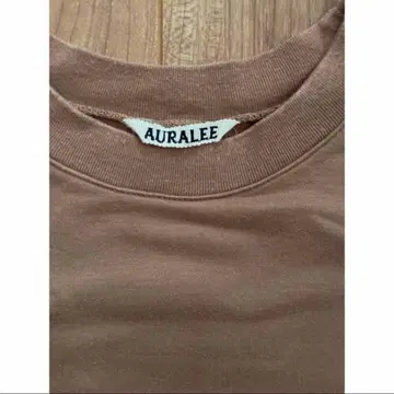 오라리 AURALEE 맨투맨 롱티