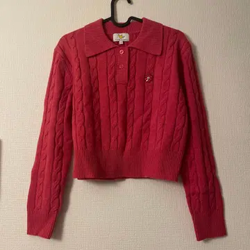 What it isNt 케이블 니트 폴로 풀오버