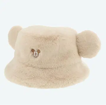 디즈니 팬캡 버킷햇 베이지