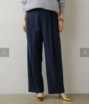 Whim Gazette 와이드 턱 팬츠