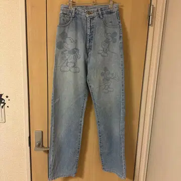 미키마우스 빈티지 데님 1990년대 핀즈 레어