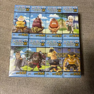 월드 콜렉터블 원피스 피규어 vol.30 전 8종 세트