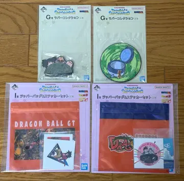 제일복권 드래곤볼 스냅 컬렉션 2 G상 I상 4점 세트