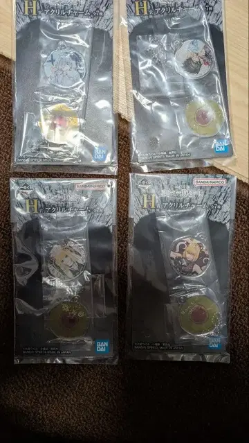 DEATHNOTE 제일복권 H상 아크릴 참 4종