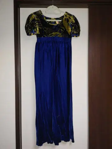 빈티지 벨벳 원피스