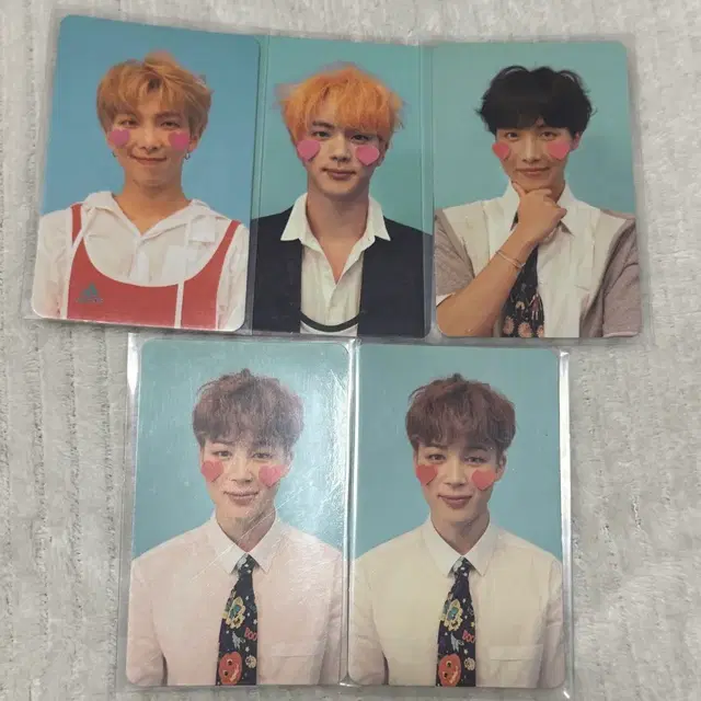 일괄가격,개별가능)방탄포카/앤써f/남준/석진/호석/지민