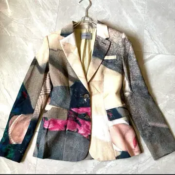 PUGMENT 퍼그먼트 아트 올 패턴 테일러드 자켓